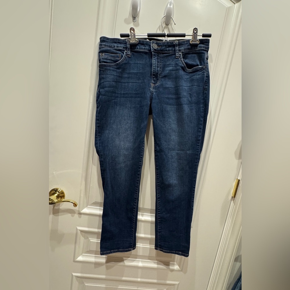Kut from the Kloth Catherine Boyfriend Jeans - Size 10 Petite